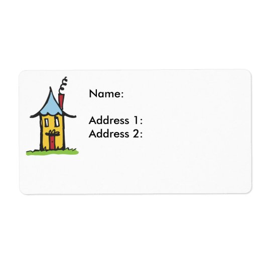 Étiquette PetiteMaison (Devant)