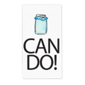 Étiquette Peut faire (Devant)