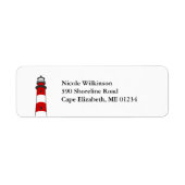 Étiquette phare (Devant)