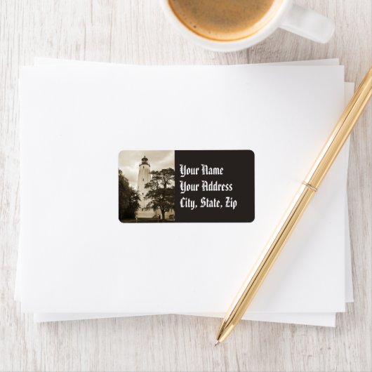 Étiquette Phare de Sany Hook (En situation)