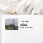 Étiquette Phare Saint Augustine (En situation)