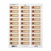 Étiquette Pharmacie - Pilon - Variété infinie (Feuille entière)