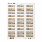 Étiquette Pharmacie - Pots pour teintures (Feuille entière)