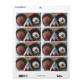 Étiquette Phi - Un fantôme thaïlandais (Feuille entière)