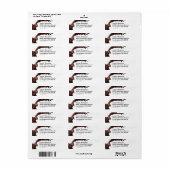 Étiquette Phoenix Flying Graphic (Feuille entière)