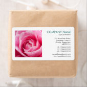 Étiquette Photo carré - Camelia (En situation)