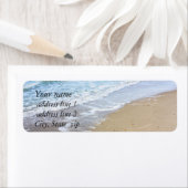 Étiquette Photo de plage (En situation)