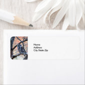 Étiquette Photo de Wildlife Barred Owl Tree (En situation)