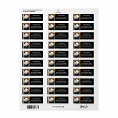 Étiquette Photo panda géant, animaux 0344. (Feuille entière)