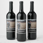 Étiquette photo personnalisé (Bouteilles)