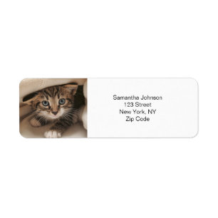 Étiquette Photo personnalisée pour animaux