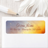 Étiquette Photo spatiale Helix Nebula (En situation)