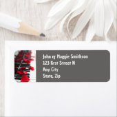 Étiquette Piano Rose Pétales Musique Musicien Enseignant (En situation)