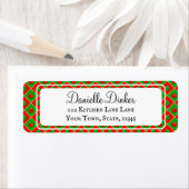 Étiquette Pickleball Christmas Party Invites Cards Festive (En situation)