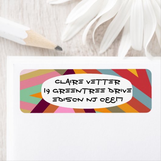 Étiquette Pics des années 1970 (En situation)