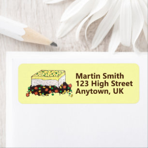 Étiquette Pie de viande de berger Anglais Anglais Anglais