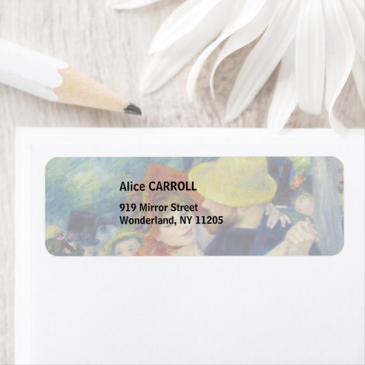 Étiquette Pierre-Auguste Renoir - Danse à Bougival (En situation)