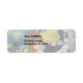 Étiquette Pierre-Auguste Renoir - Danse à Bougival (Devant)