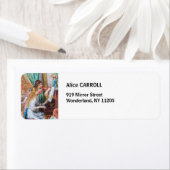 Étiquette Pierre Auguste Renoir - Jeunes filles au piano (En situation)