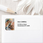 Étiquette Pierre Auguste Renoir - Jeunes filles au piano (En situation)