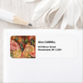 Étiquette Pierre-Auguste Renoir - Rose (En situation)