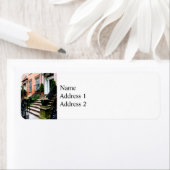 Étiquette Pierre rouge de Chelsea (En situation)