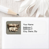 Étiquette Pig Farm Pays Antique Illustration Art (En situation)