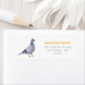 Étiquette Pigeon (En situation)