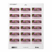 Étiquette Pink Azalea Bush (Feuille entière)