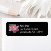 Étiquette Pink Lotus Flower IV (En situation)