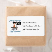 Étiquette Pirate Big Brother (En situation)