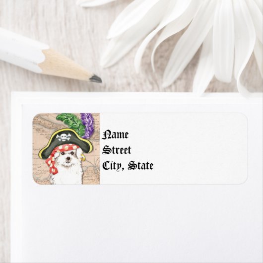 Étiquette Pirate maltais (En situation)