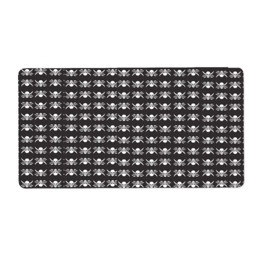 Étiquette Pirate Skuls (Devant)