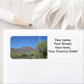 Étiquette Piste Apache pittoresque (En situation)