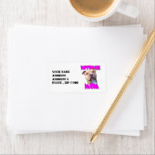 Étiquette Pitbull Mom (En situation)