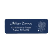 Étiquette Pixie Chat - Fée Ailes Kitty (Devant)