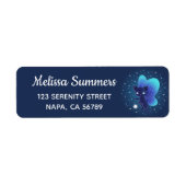 Étiquette Pixie Chat - Fée Ailes Kitty (Devant)