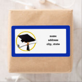 Étiquette Plafond de diplôme avec diplôme - Arrière - plan b (En situation)