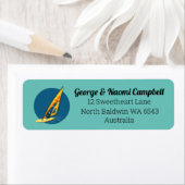 Étiquette Planche à voile (En situation)