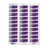 Étiquette Planète Mercury Solaire Système Espace Adresse de (Feuille entière)