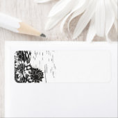 Étiquette Plantes de cactus succulents modernes (En situation)