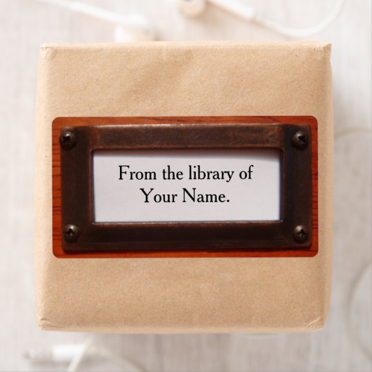 Étiquette Plaque (En situation)