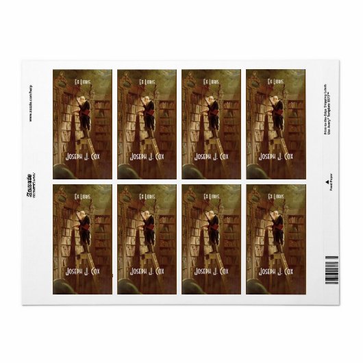 Étiquette Plaque (Feuille entière)