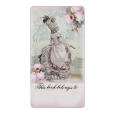 Étiquette Plaque CÉLESTE (Devant)