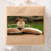 Étiquette Plaque de lecture rapide (En situation)