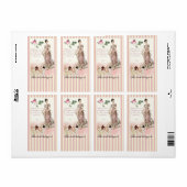 Étiquette Plaque d'enregistrement pour les choses stupides (Feuille entière)