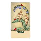 Étiquette Plaque d'identification /Stickers Plaque d'enregis (Devant)