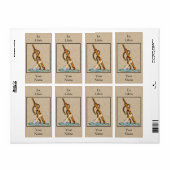 Étiquette Plaque Excalibur (Feuille entière)