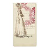 Étiquette Plaque Henrietta (Devant)