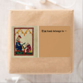 Étiquette Plaque médiévale (En situation)